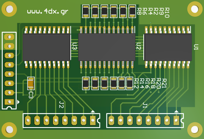 Γενικής χρήσης  OutPut Port Expander 16bit.
